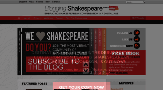 bloggingshakespeare.com