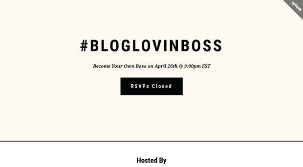 bloglovinboss.splashthat.com