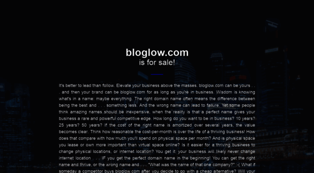 bloglow.com