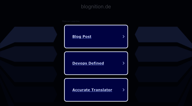 blognition.de
