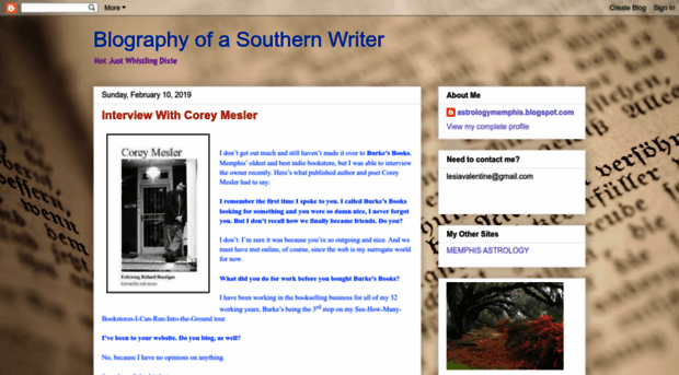 blography-of-southern-writer.blogspot.com