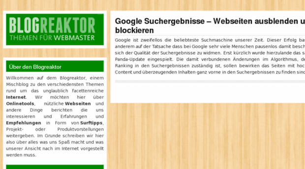 blogreaktor.de