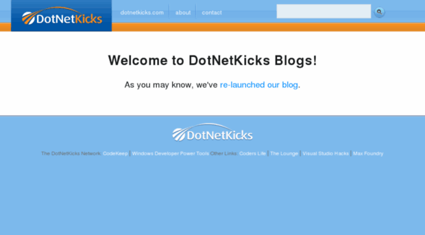 blogs.dotnetkicks.com