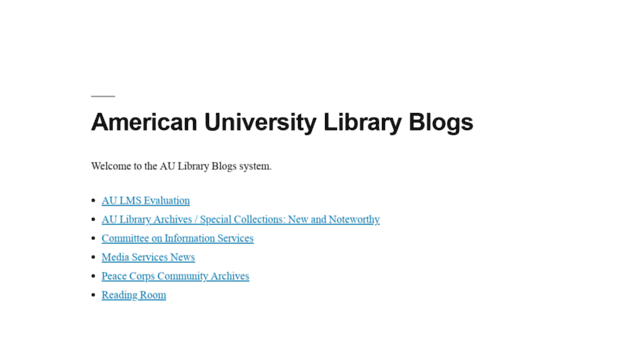 blogs.library.american.edu