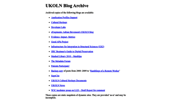 blogs.ukoln.ac.uk