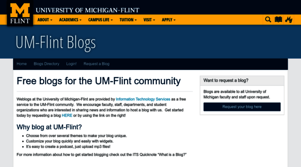 blogs.umflint.edu