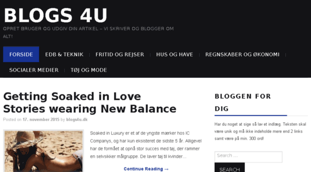 blogs4u.dk