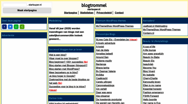 blogtrommel.startsuper.nl