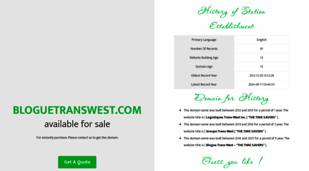 bloguetranswest.com