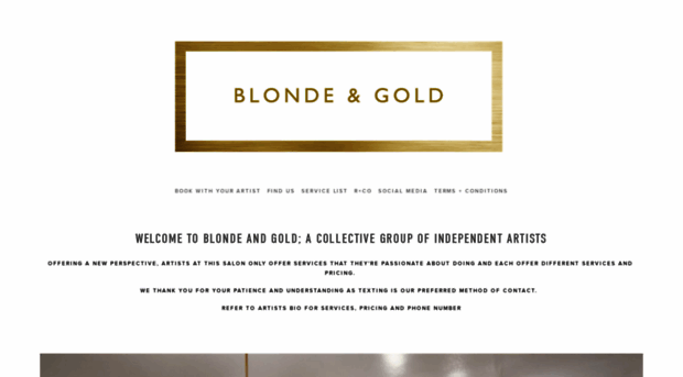 blondeandgoldsalon.com