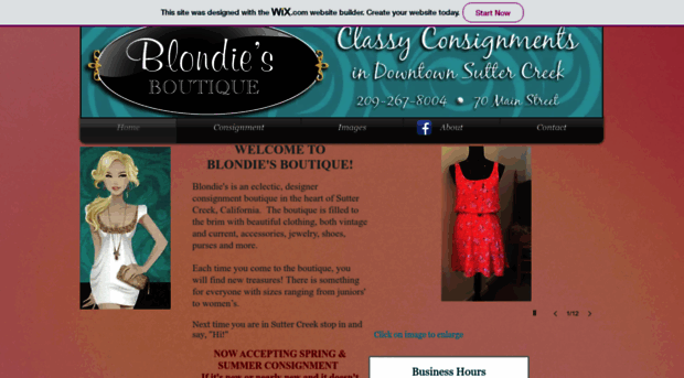 blondiesboutiquesuttercreek.com