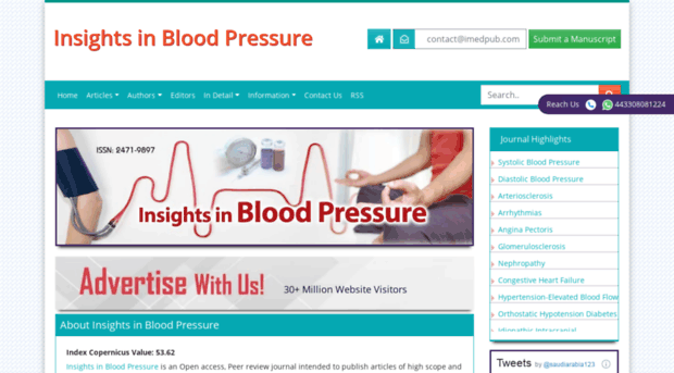 blood-pressure.imedpub.com