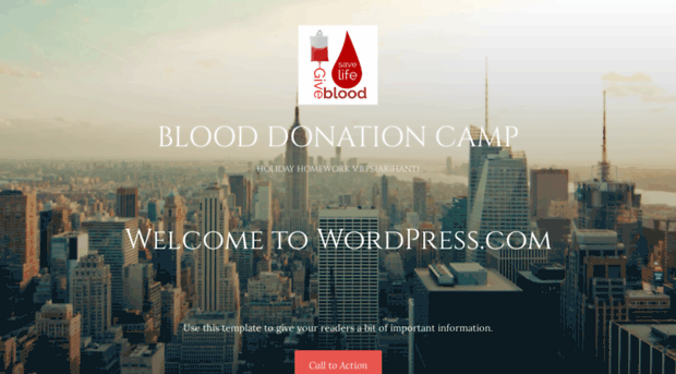 blooddonationcamp2016.wordpress.com