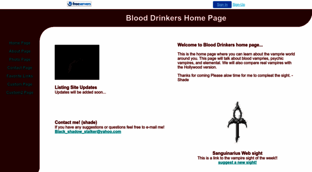 blooddrinkers.freeservers.com