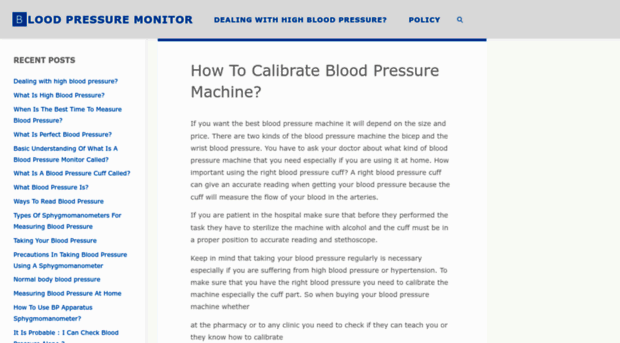 bloodpressuremachine.co