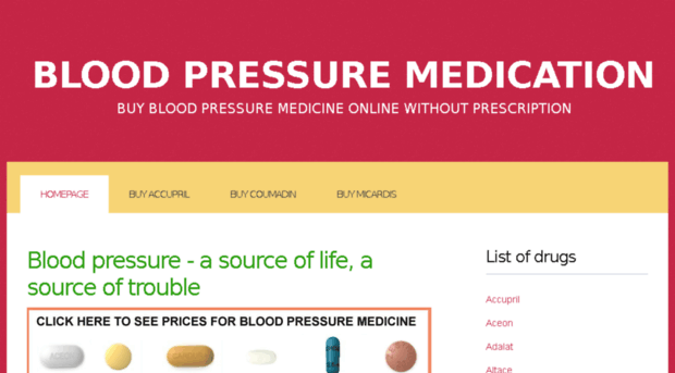 bloodpressuremedication.info