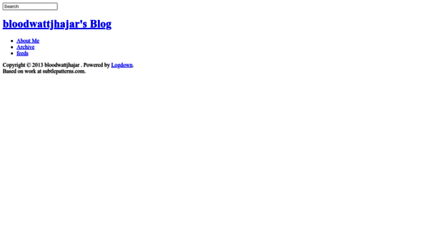 bloodwattjhajar-blog.logdown.com