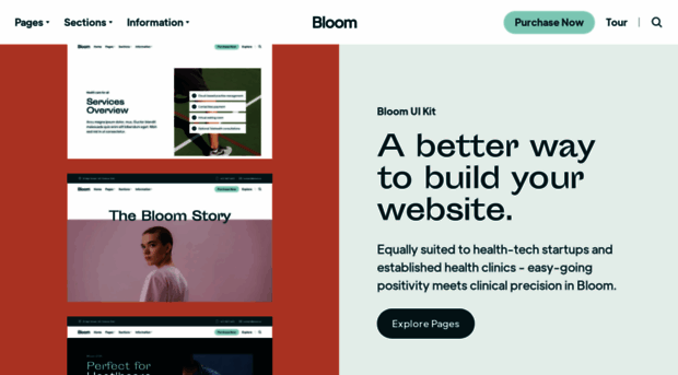 bloom-template.webflow.io - Bloom - Webflow HTML Website T... - Bloom ...