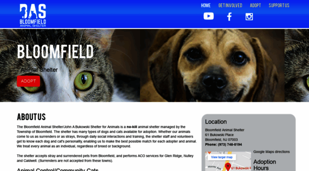 bloomfieldshelter.com