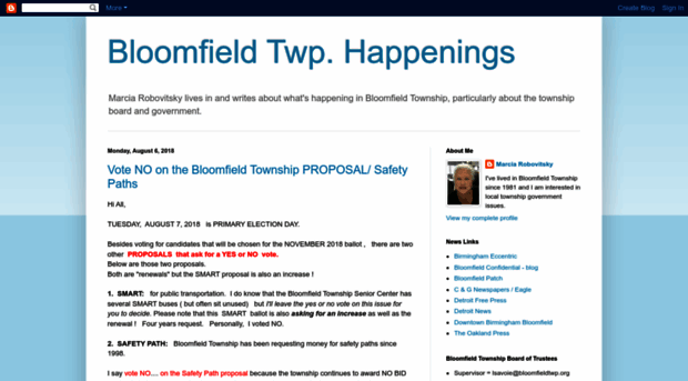 bloomfieldtwphappenings.blogspot.com