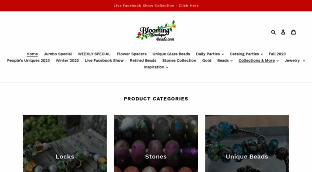 bloomingboutiquebeads.com