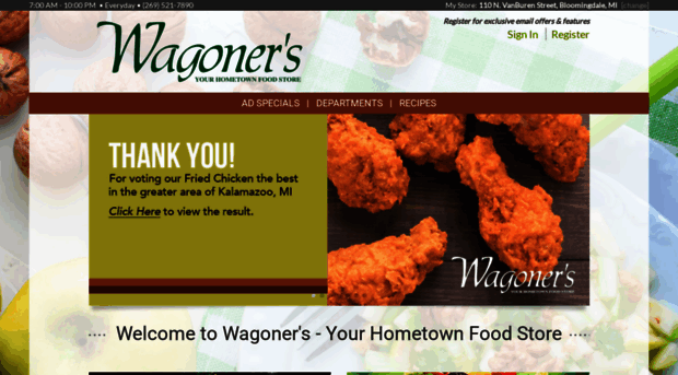 bloomingdale.wagonersfoodstores.com