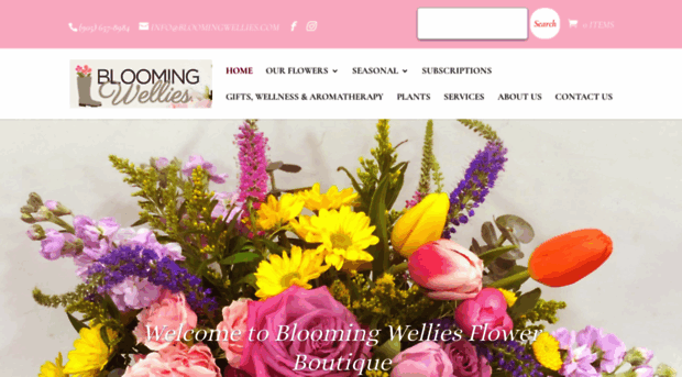 bloomingwelliesflowers.com