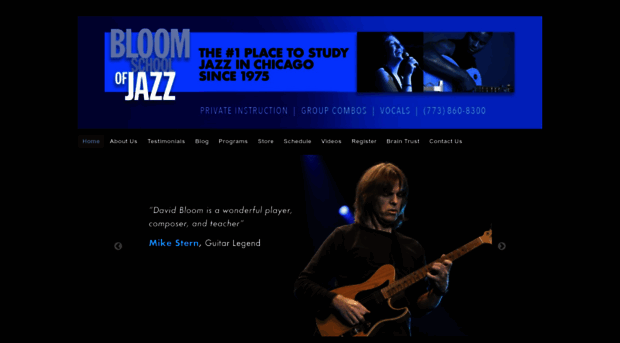 bloomschoolofjazz.com