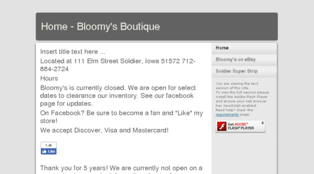 bloomysboutique.com
