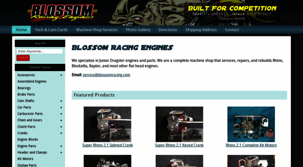 blossomracingengines.com - Junior Drag Racing Engines and... - Blossom ...