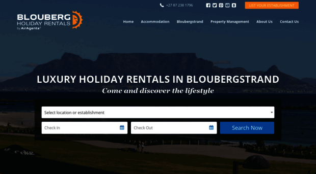 bloubergholidayrentals.co.za