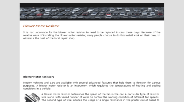 blowermotorresistor.com