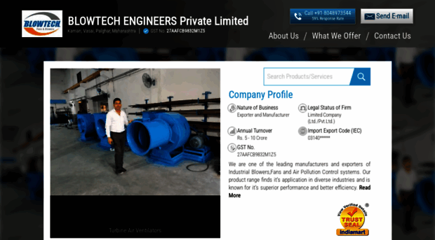 blowtechengineers.com