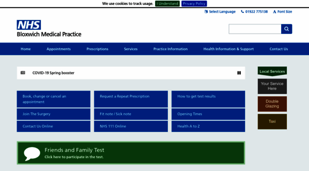 bloxwichmedicalpractice.co.uk