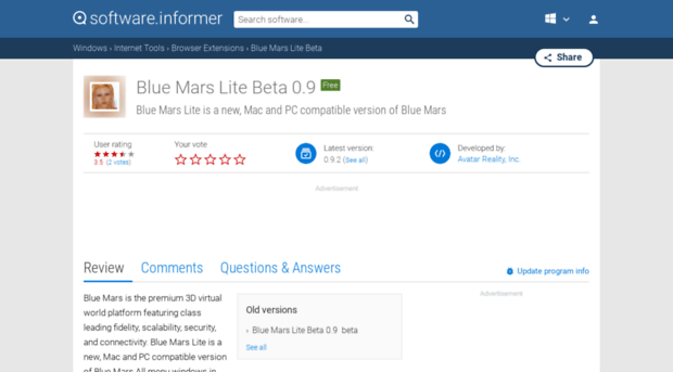 blue-mars-lite-beta.software.informer.com