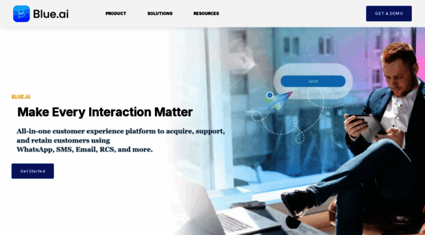 blue.ai - Blue AI - Homepage - Blue