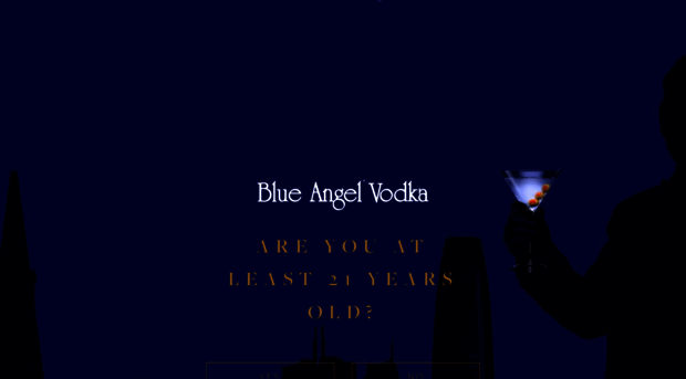 blueangelvodka.com