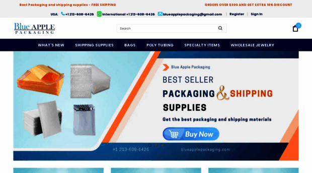 blueapplepackaging.com