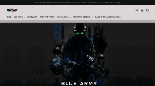 bluearmy.co.in