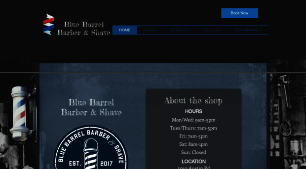 bluebarrelbarber.com