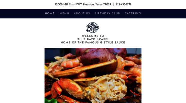 bluebayoucafe.com