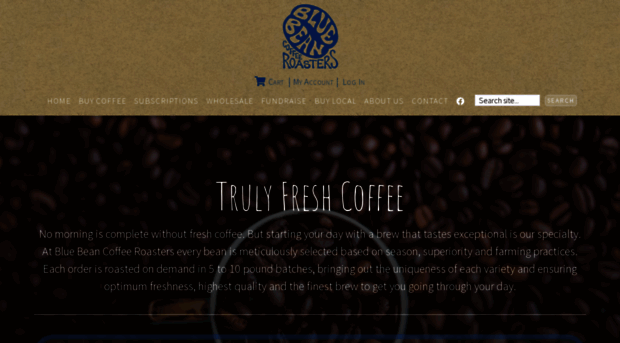 bluebeancoffeeroasters.com