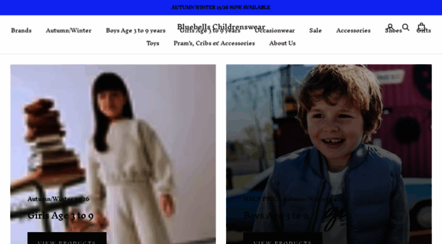 bluebellschildrenswear.com