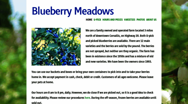 blueberrymeadowsoregon.com