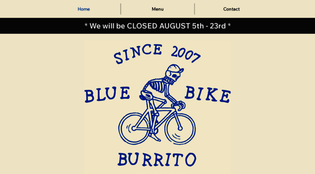 bluebikeburrito.com