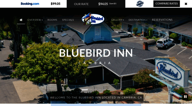 bluebirdinncambria.com