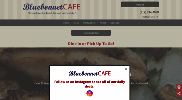 bluebonnet-cafe.com