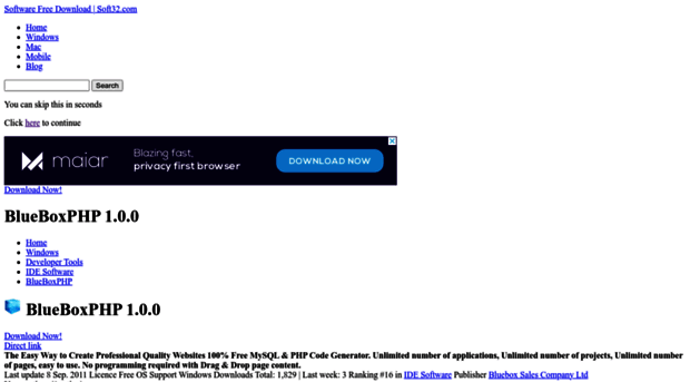 blueboxphp.soft32.com