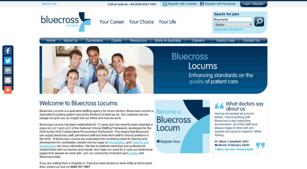 bluecrosslocums.com