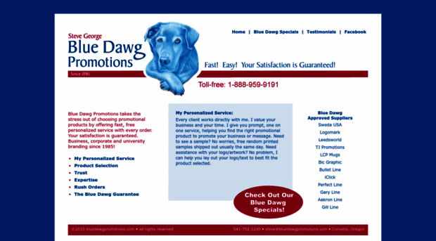 bluedawgpromotions.com